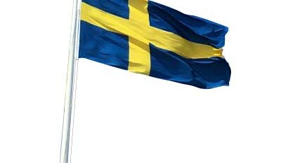 Sverigeflagga om svensk flagga