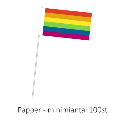 Handflagga papper