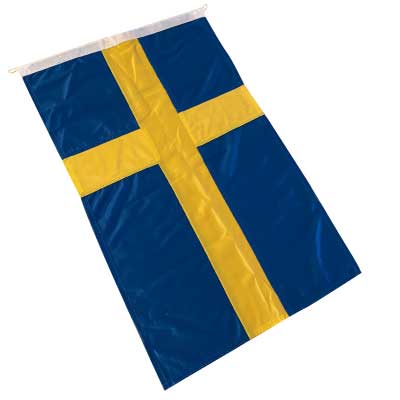 Svensk Fasad Flagga