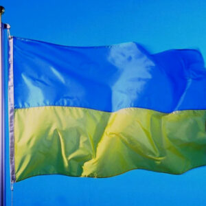 ukrainska flagga